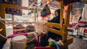 Παραδοσιακή ύφανση νήματος